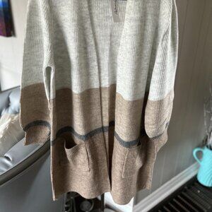 BNWT Beige Soft Cardigan Sz XL from Reitmans